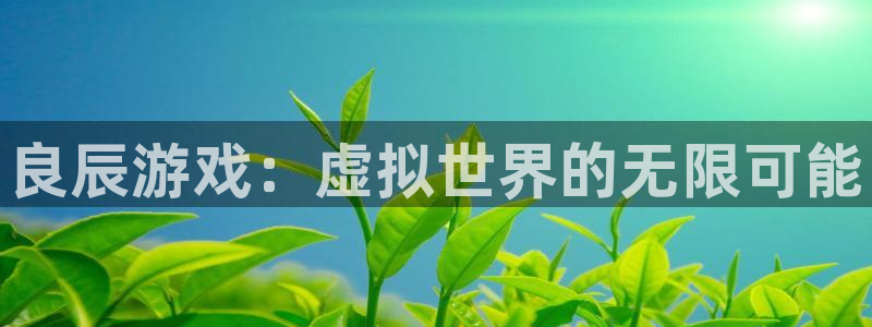 欧博娱乐官网：良辰游戏：虚拟世界的无限可能